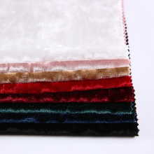 Hot sale super soft warp knitting poliester velour ice terciopelo polyester soie de medine knitted scholl velvet soft fabric
